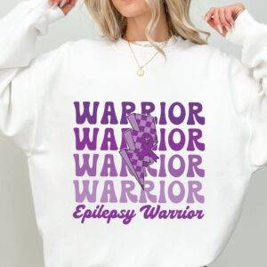 Epilepsy Warrior Svg, Epilepsy Awareness Svg Png, Purple Ribbon Svg, Cricut Cut File Sublimation
