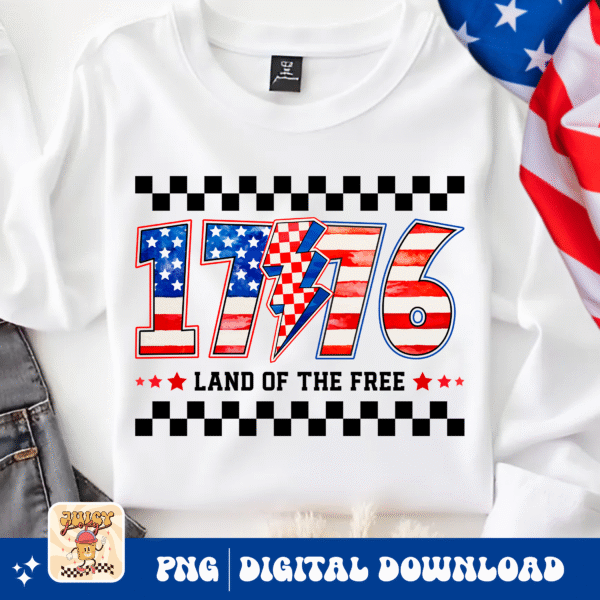4th of July PNG Bundle | Patriotic Sublimation Designs | America 1776 | USA Digital Download | Independence Day Clipart - Image 2
