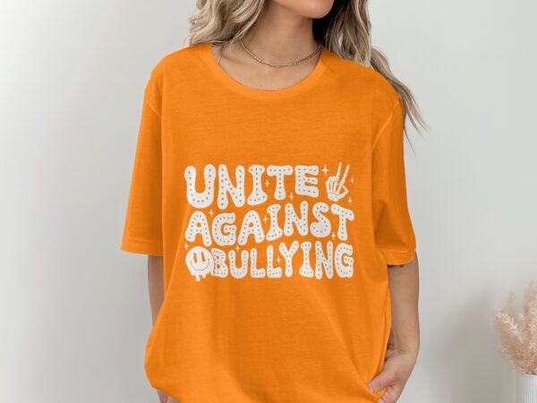 Unity Day Svg Png, Unite Against Bullying Svg, Anti Bully Svg, Anti Bullying Prevention Month Svg Cricut File Sublimation Design - Image 2