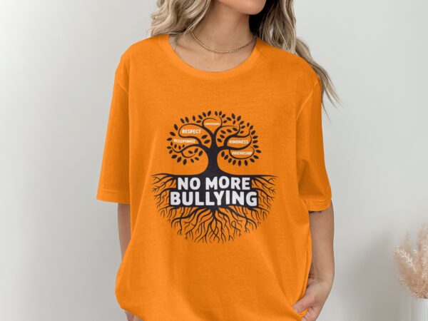Unity Day Svg Png, No More Bullying Svg, Anti Bully Svg, Anti Bullying Prevention Month Svg Cricut File Sublimation Design - Image 2