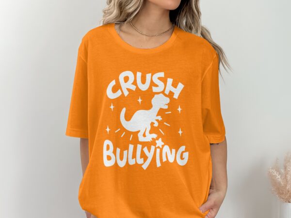 Unity Day Svg Png, Crush Bullying Svg, Anti Bully Svg, Anti Bullying Prevention Month Svg Cricut File Sublimation Design - Image 2