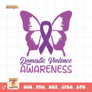 Domestic Violence Awareness Svg Png, Domestic Abuse Svg Cricut File Sublimation