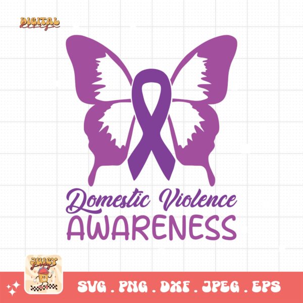 Domestic Violence Awareness Svg Png, Domestic Abuse Svg Cricut File Sublimation