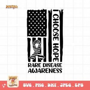 Rare Disease Flag Png Svg, Rare Disease Support Svg, Ehlers danlos Syndrome Png Cricut Designs, Zebra Ribbon Svg