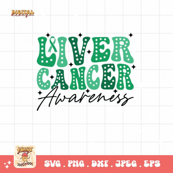 Liver Cancer Awareness Svg, Liver Cancer Awareness Svg Png, Emerald Green Ribbon Svg Cricut Sublimation Design