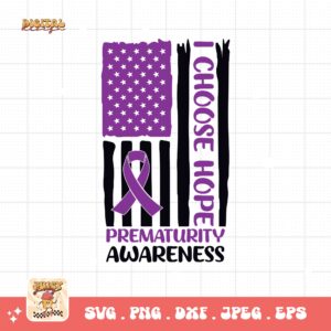 Prematurity Awareness Svg Png, Prematurity Flag Png Svg, Nicu Preemie Awareness Svg Cricut Sublimation