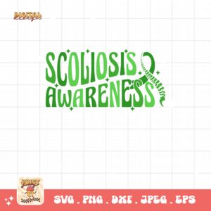 Scoliosis Awareness Svg Png, Scoliosis Awareness Svg, Green Ribbon Svg, Scoliosis Support Svg Cricut File
