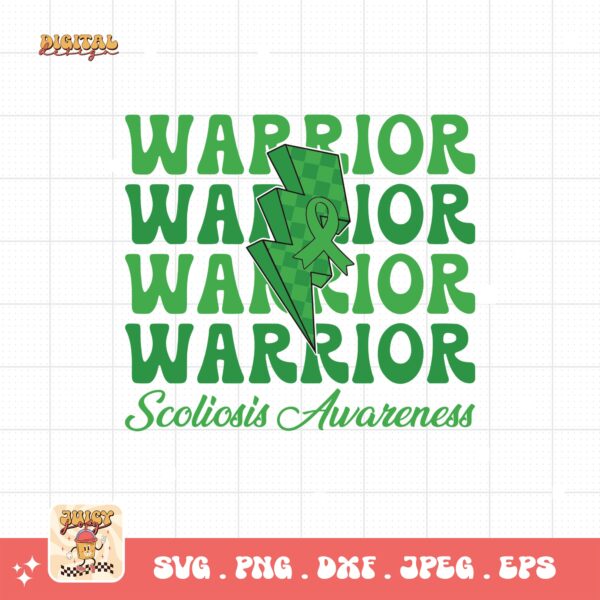 Scoliosis Awareness Svg Png, Scoliosis Warrior Svg, Green Ribbon Svg, Scoliosis Support Svg Cricut File