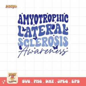 ALS Awareness Png Svg, Amyotrophic Lateral Sclerosis Awareness Png , Als Support Svg Cricut File Sublimation Design